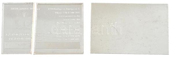 2019. "Magyar Pénzverő Zrt. 2019. / Látogatói érem" érvénytelenített (kettévágott) fém pla...