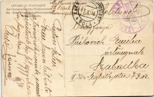 1915 SMS Viribus Unitis Osztrák-Magyar Haditengerészet Tegetthoff-osztályú dreadnought csatahajója f...