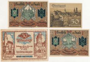 Németország, Ausztria ~1920. 6 darabos szükségpénz tétel, közte Saalfeld 50p, Altona 70p T:I-,II Germany, Austria ~1920. 6 pieces neccesity money lot, among Saalfeld 50 Pfennig, Altona 70 Pfennig C:AU,XF