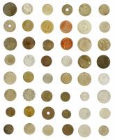 Vegyes 48 darabos külföldi fémpénz tétel, többsége szép tartásban
Mixed 48pc foreign coin lot, most...