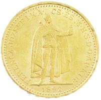 1893KB 20K Au "Ferenc József" Körmöcbánya (6,75g/0.900) T:1- 
Hungary 1893KB 20 Korona Au...