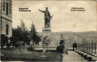 1907 Segesvár, Schässburg, Sighisoara; Petőfi szobor / Petőfi-Denkmal / statue, monument (EK)