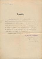1927 M. kir. Postatakarékpénztár által küldött levél vezérigazgatói aláírással