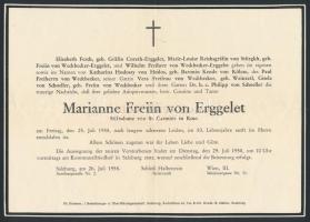 1941-1966 4 db gyászjelentés