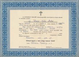 1941-1966 4 db gyászjelentés