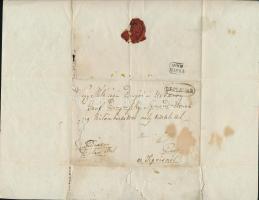 1845 Levél Gróf Benyovszky Zsigmondhoz, Benyovszky Móric unokaöccséhez