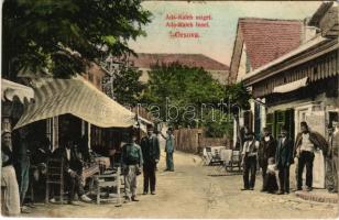 1909 Orsova, Ada Kaleh török sziget, üzletek. Divald Károly műintézete 2106-1909. / Ada-Kaleh Insel / Turkish island, shops (EK)