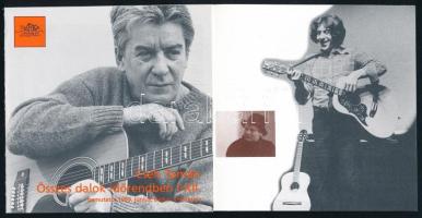 Cseh Tamás, Bereményi Géza és Alexandr Melhov autográf aláírása meghívón