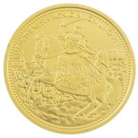 Ausztria 2010. 100E Au "Szent István koronája" eredeti tokban, viseltes sorszámozott tanús...