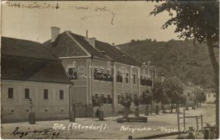 1910 Teke, Tekendorf, Teaca; utca / street view. Wagner Julius photo (EK)