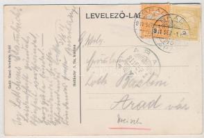 1911 Csermő, Cermei; Izraelita templom, zsinagóga, Görögkeleti (ortodox) templom, Római katolikus te...