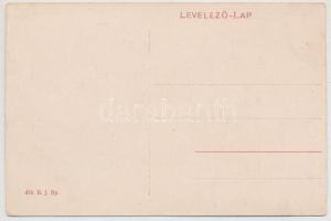 Karánsebes, Caransebes; a jövőben montázs. B.J. Bp. 474. / in the future montage (EK)