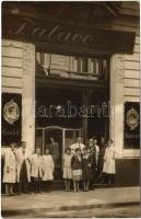 1927 Kolozsvár, Cluj; Fodrászat és manikűr szalon / hairdressing and manicure salon. photo (fl)