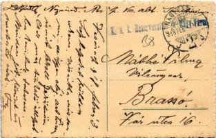 1918 Nagyvárad, Oradea; Rulikovszky út, villa / street view, villa + "K.u.K. Reservespital in N...