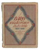 1926 Bárd karácsonyi album kottafüzet kis sérüléssel