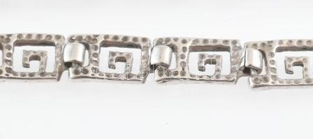 Ezüst (Ag) nyaklánc türkizzel Jelzett 17 g