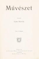 1902 Művészet c. folyóirat első évfolyama szerk: Lyka Károly Bekötve, sérült egészvászon kötésben