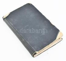 1900 Kézzel írt szakácskönyv, receptkönyv, több mint száz oldalon, mindenféle recept, főétel, dessze...