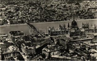 ~1950 Budapest V. Országház, Kossuth híd. Képzőművészeti Alap