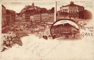 1899 Graz litho