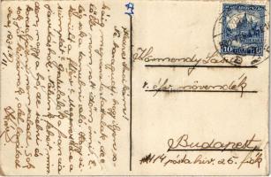 1931 Vót egy snájdig uniformisom, Viktória - Kézzel rajzolt katonai lap / Hungarian hand-drawn milit...