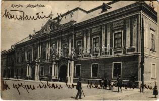 1910 Eperjes, Presov; megyeháza. Stehr féle kiadása / county hall