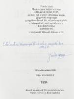 Bicsérdy Béla: A halál legyőzése. hn., 1994, Alfapack Kft. A felelős kiadó, Dobákné Oláh Júlia által...