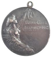 ~1910. "Tátra Club - Tátralomnic" kétoldalas, jelzetlen Ag sportérem füllel (21,38g/40mm) ...