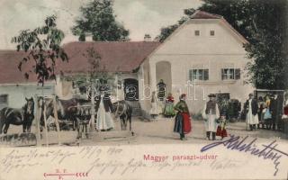 Budapest parasztudvar