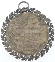 1931. "Phöbus Sport Egyesület / Phöbus-Goldberger 1931. X. 25." ezüstözött bronz érem dísz...