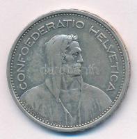 Svájc 1931B 5Fr Ag T:2- patina Switzerland 1931B 5 Francs Ag C:VF patina Krause KM#402