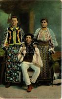 Salutari din Romania. Port National / Romanian folklore, traditional costumes (EK)