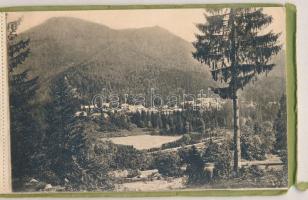 Tusnádfürdő, Baile Tusnad; képeslapfüzet 10 képeslappal. Andrásofszky bazár kiadása / postcard bookl...