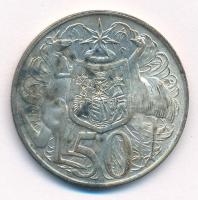 Ausztrália 1966. 50c Ag "II. Erzsébet" T:1- patina Australia 1966. 50 Cents Ag "Elisa...