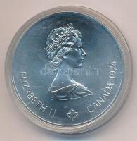 Kanada 1974. 5$ Ag "Montreali olimpia - Kenu" T:BU Canada 1974. 5 Dollars Ag "Montrea...