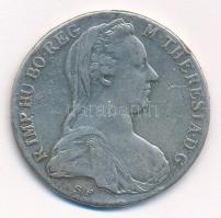 Ausztria 1780SF Tallér Ag "Mária Terézia" utánveret T:3 fülnyom Austria 1780SF Thaler Ag "Maria Theresia" restrike C:F ear mark Krause KM#T1