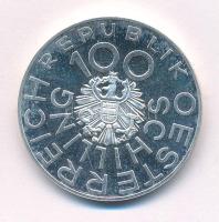 Ausztria 1976. 100Sch Ag "Johann Nestroy" T:1-,2 (eredetileg PP) Austria 1976. 100 Schilli...