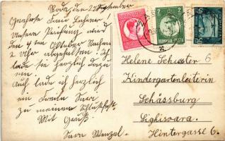 1931 Zágor, Rode, Zagar; Evangélikus iskola / Scoala primara evang. C.A. / Lutheran school. photo