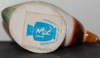 Bodrogkeresztúri jelzéssel ellátott kerámia kacsa