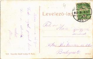 1912 Máriaradna, Radna (Lippa, Lipova); Maros folyó vashídja. Csauscher József kiadása 3018. (W.L. ?...