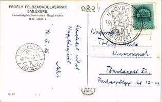 1940 Nagybánya, Baia Mare; bevonulás / entry of the Hungarian troops + "1940 Nagybánya visszaté...