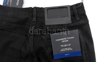 Hugo Boss Cashmere touch Slim Fit prémium fekete férfi farmer
nadrág vadonatúj állapotban, bolti ké...