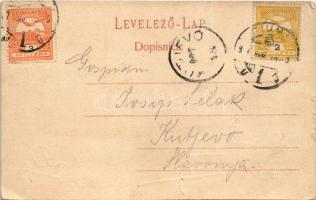 1907 Crikvenica, Cirkvenica; kikötő / port (EB)