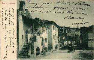 1904 Ika, Ica (Abbazia, Opatija); Strasse / street view (EK)