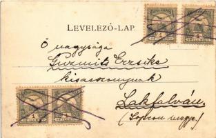 1900 Temesvár, Timisoara; Fabrik Schwarzer Bär, Dreher Haupt-Bierdepot / Gyárváros. Dreher sörgyár, ...