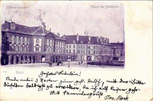 1899 (Vorläufer) Metz, Theaterplatz / Place du Théatre / Theatre Square (EK)