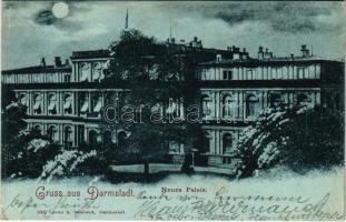 1899 (Vorläufer) Darmstadt, Neues Palais / new palace (EK)