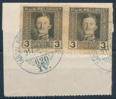 1917 TFP 620/IV. bélyegzés kivágáson