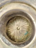 Ezüst (Ag) Bachruch teáskanna, jelzett, m: 27 cm, nettó: 791g