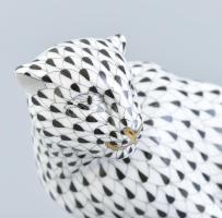 Herendi Vieux mintás Gerpárd, Első kiadás R!, hálós és 24K arany festés, méret L (16cm x 13cm x 7cm)...